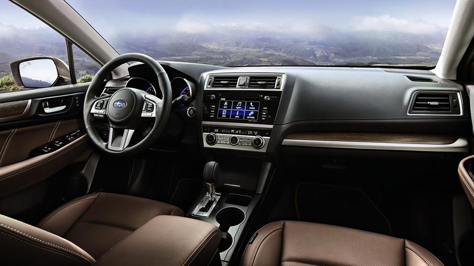 Aboard the 2017 Subaru Outback
