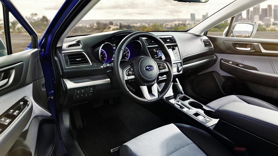 Inside the 2017 Subaru Legacy