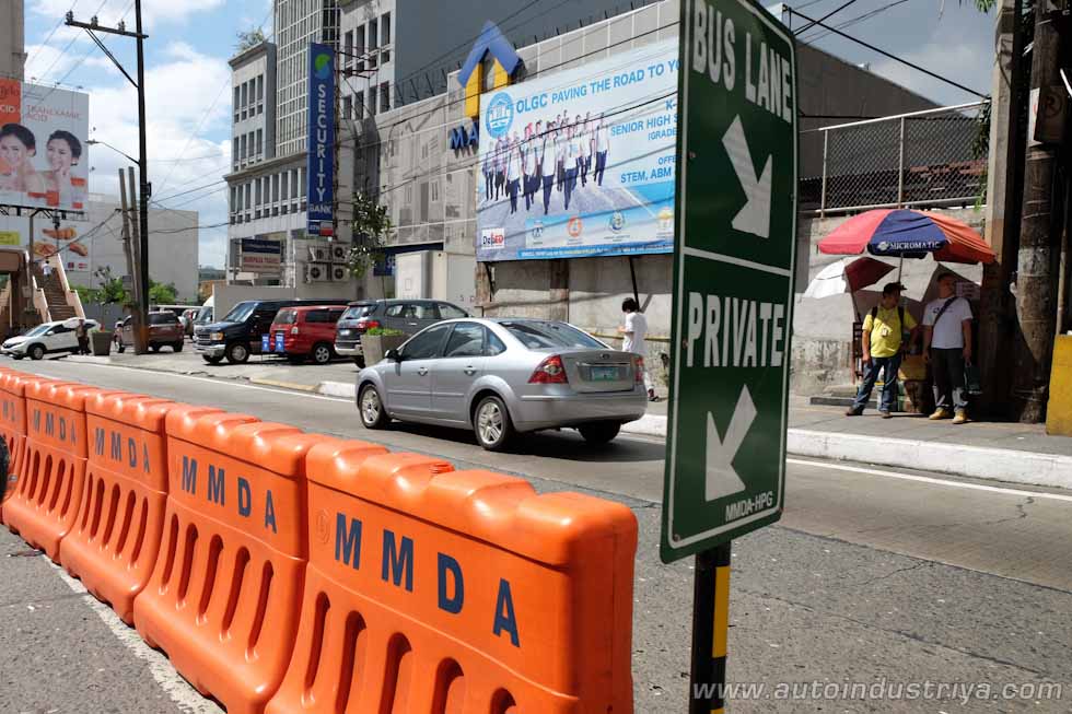MMDA barriers