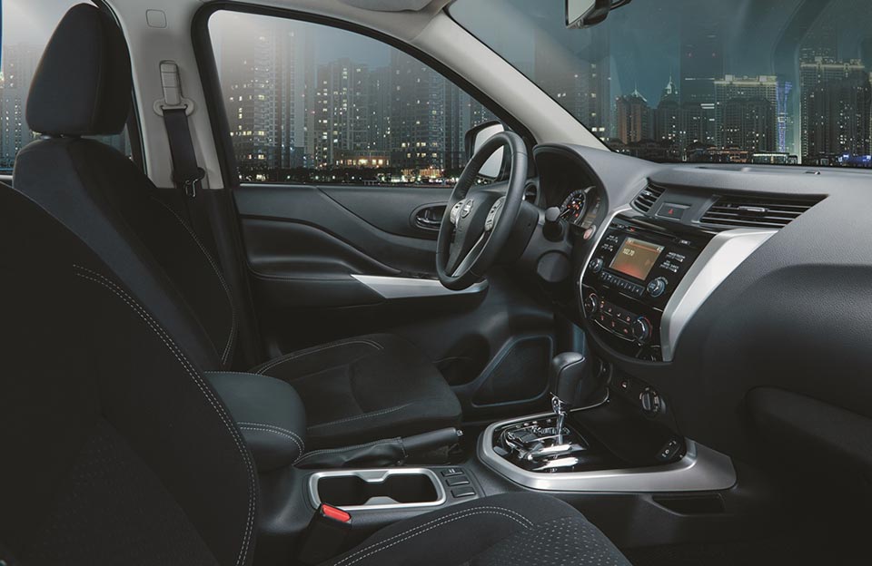 Aboard the 2016 Nissan Navara Sport Edition
