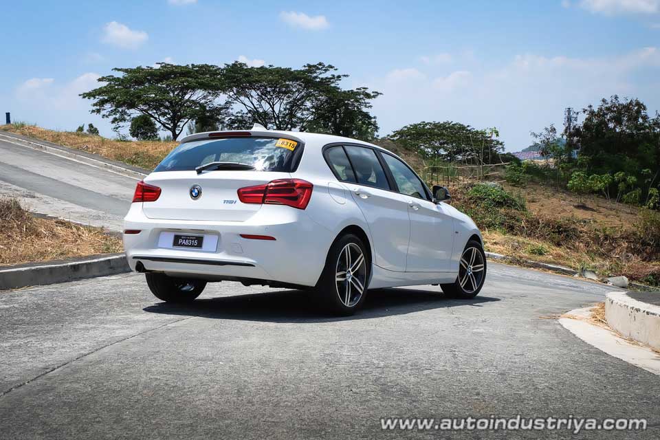 BMW 118i rear