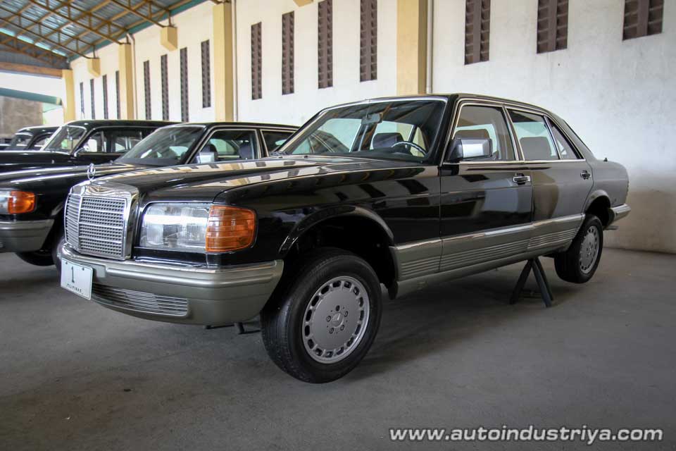 Fidel Ramos Mercedes-Benz 500 SEL Guard