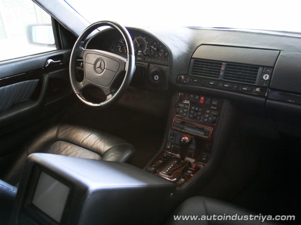 Interior of Erap's S600