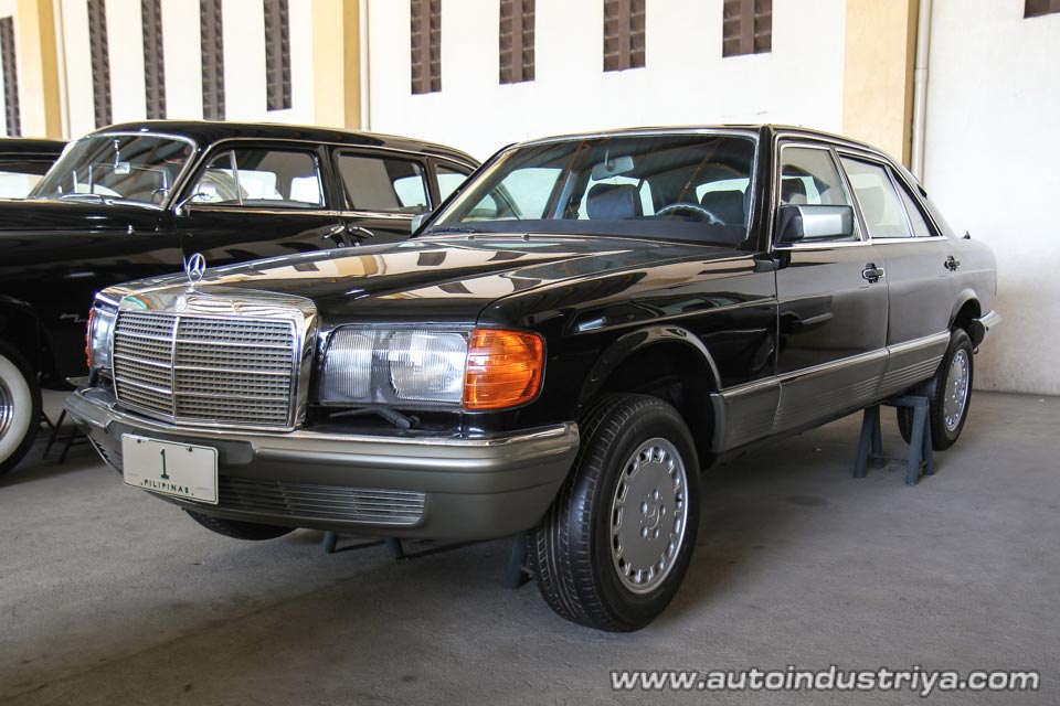 Cory Aquino Mercedes-Benz 500 SEL