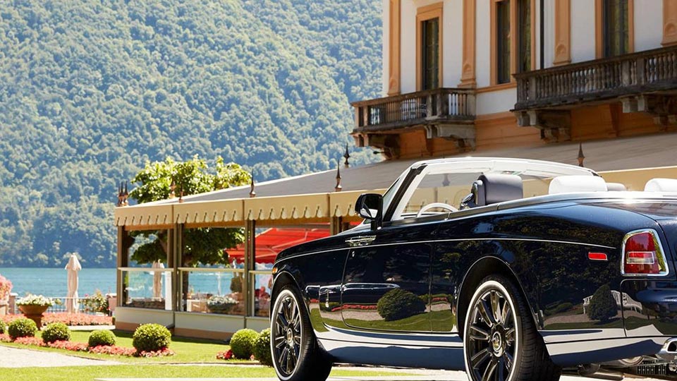 Rear quarter of the Rolls-Royce Phantom Zenith Drophead
