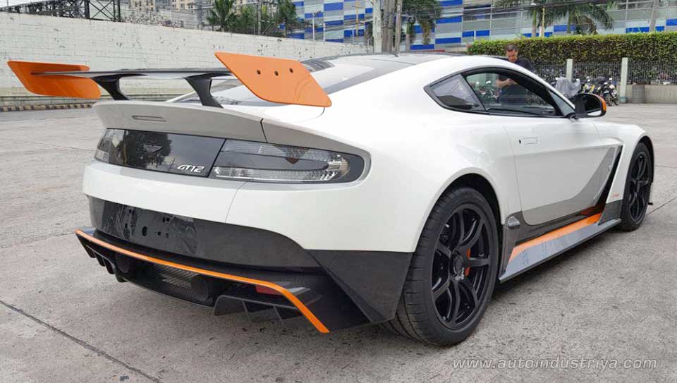 Vantage GT12 rear quarter