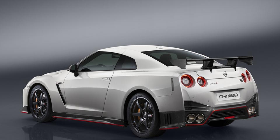 Rear quarter of the 2017 Nissan GT-R Nismo