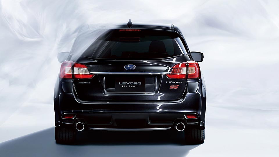 Rear of the Subaru Levorg STI Sport