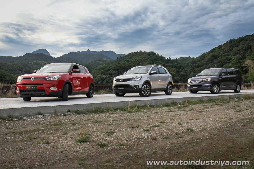 Ssangyong lineup