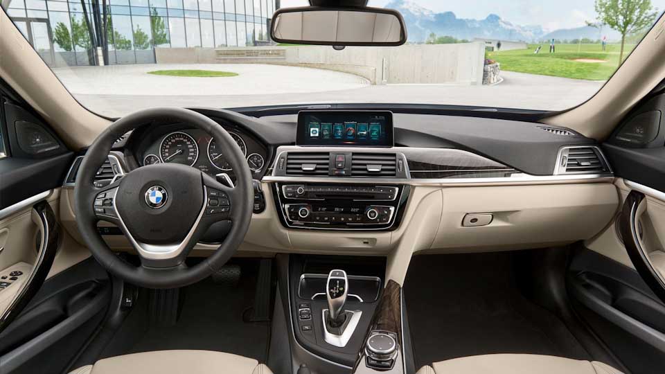 BMW 3 GT interior