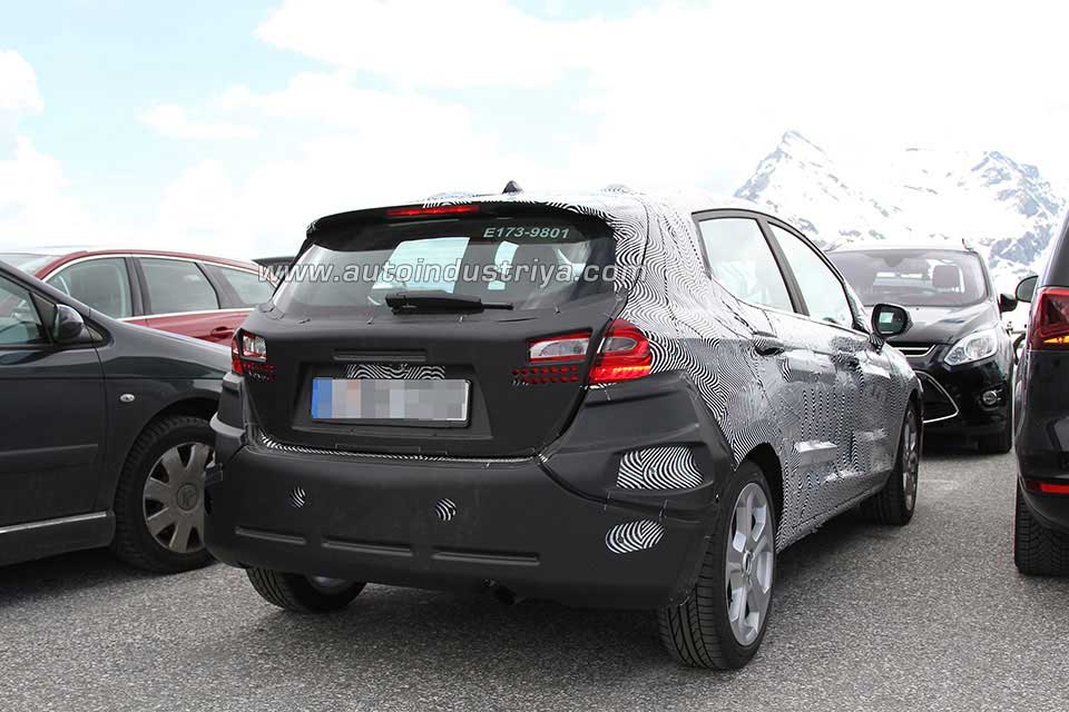 2018 Ford Fiesta spied