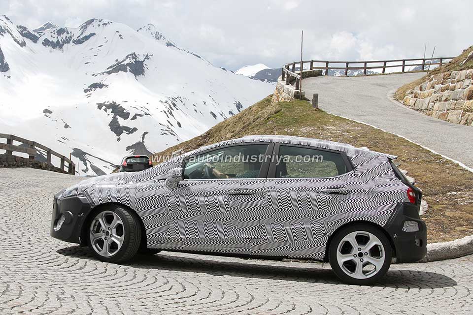 2018 Ford Fiesta spied