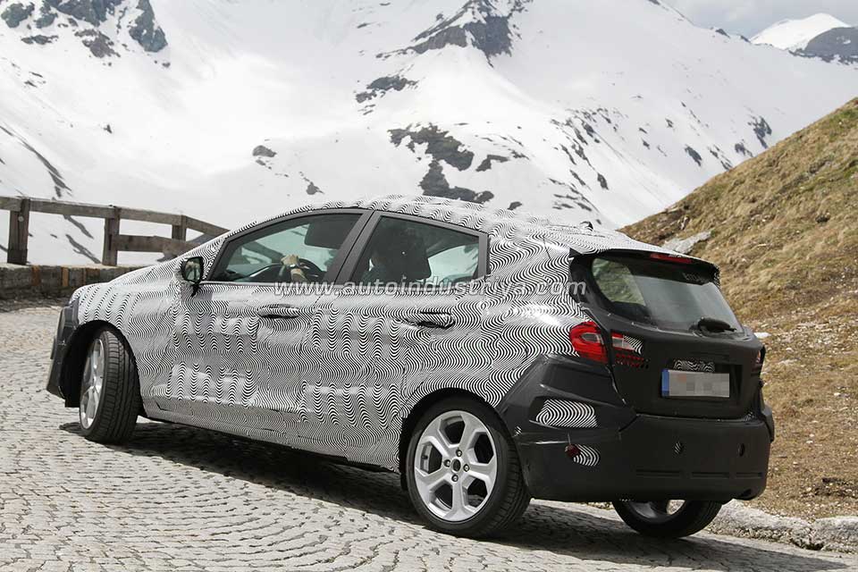 2018 Ford Fiesta spied
