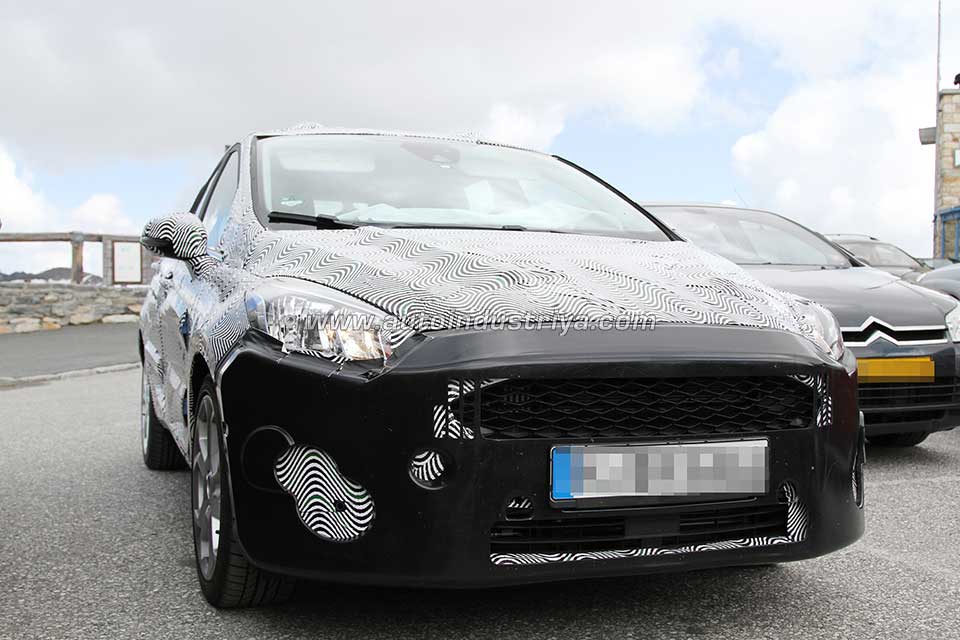 2018 Ford Fiesta spied