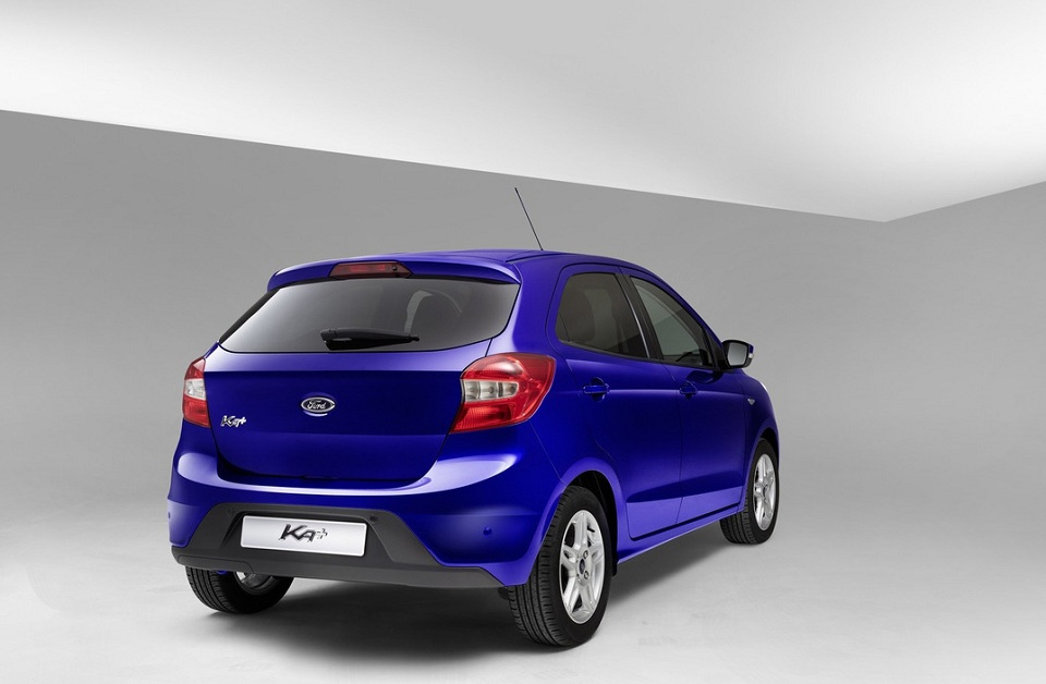 Rear quarter of the 2016 Ford Ka+