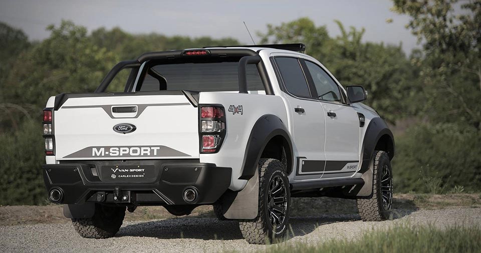 Rear quarter of the M-Sport Ranger