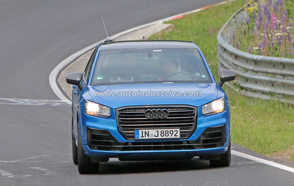 Front fascia of the Audi SQ2