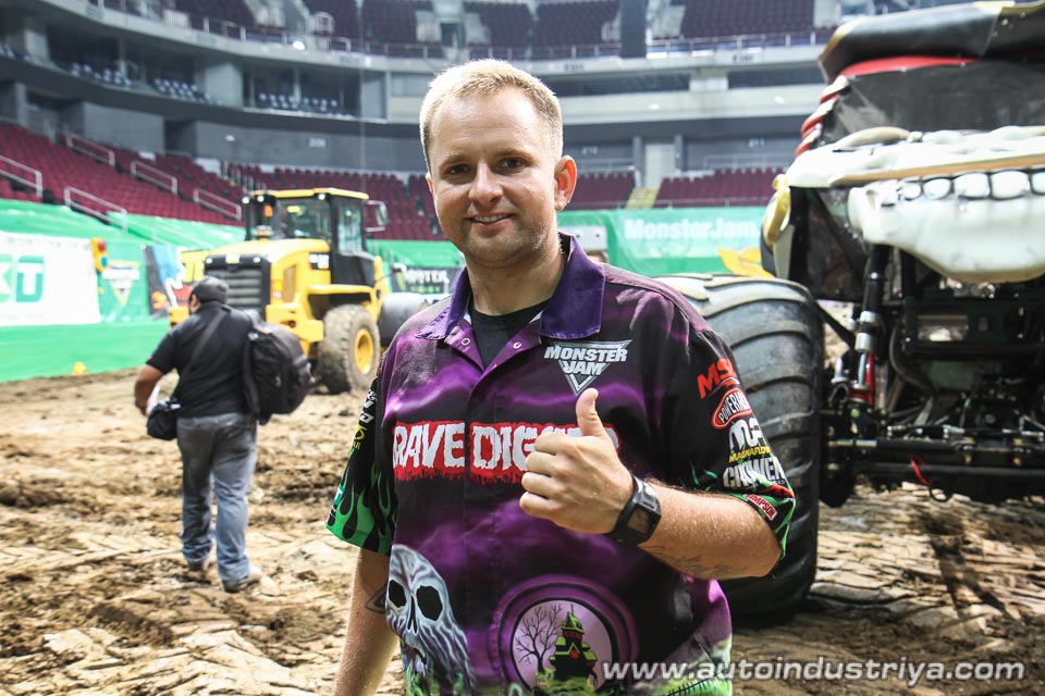Adam Anderson of Team Grave Digger