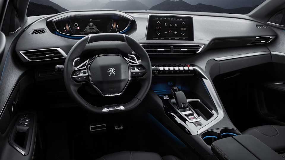 Peugeot 3008 GT interior