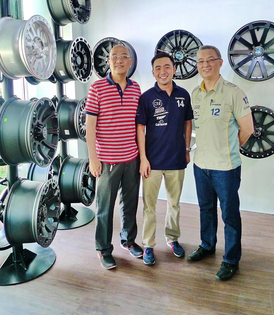 Sam Luison and the rest of Concept One