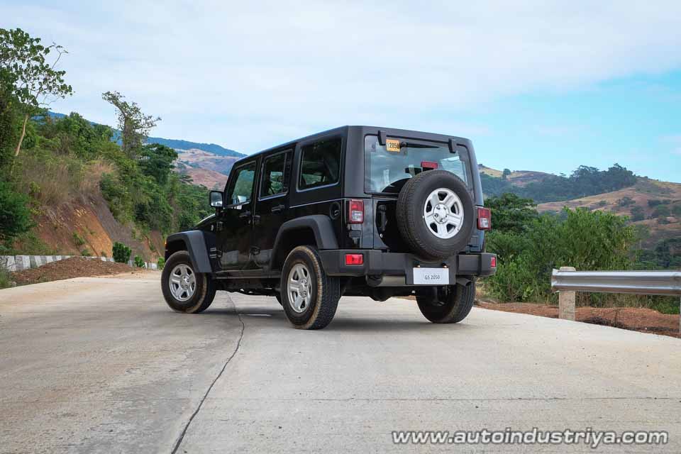 Jeep Wrangler dashboard