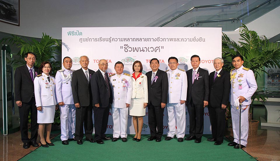 Key persons involved in the biodiversity facility