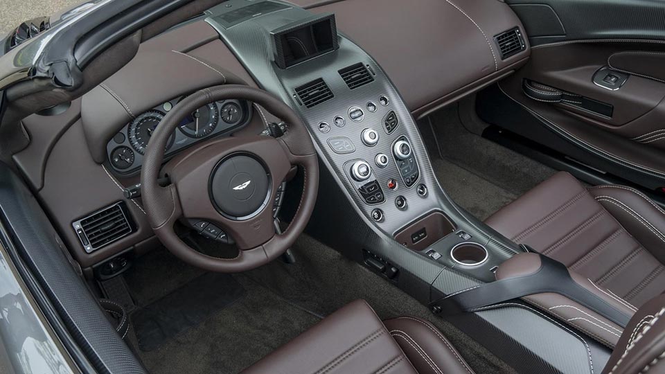 Inside the Vantage GT12 Roadster