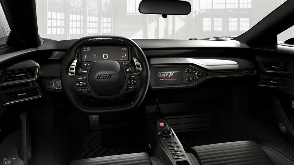 Aboard the Ford GT 66' Heritage Edition