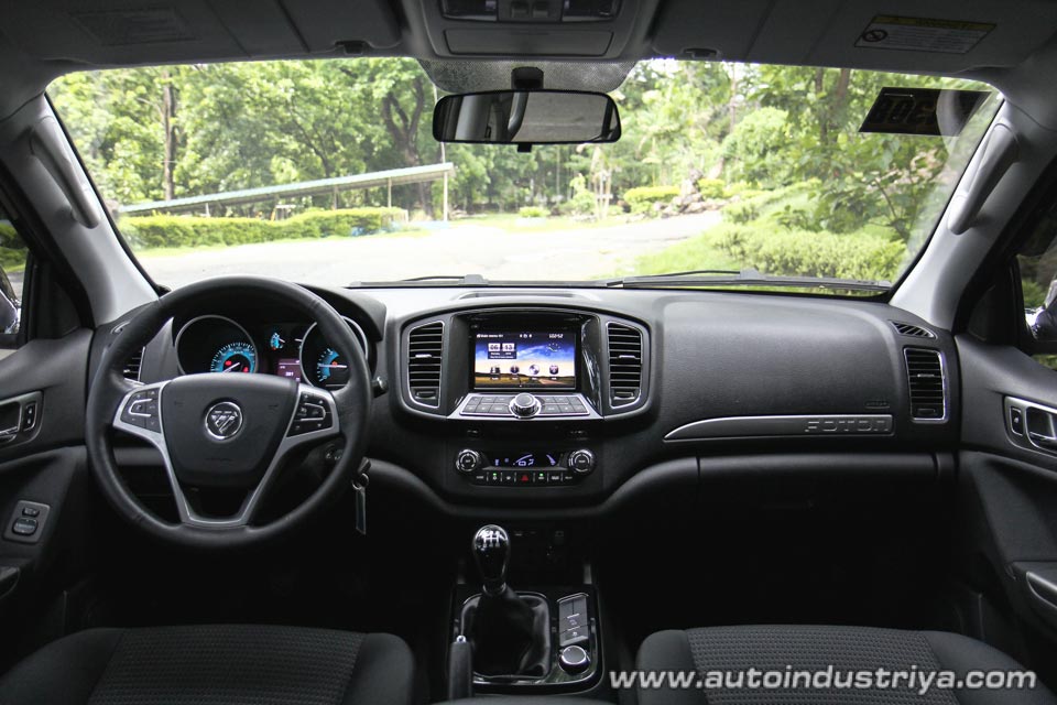 Inside the Foton Toplander