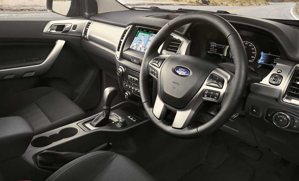 Inside the 2017 Ford Ranger