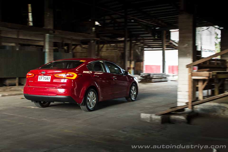 Kia Forte rear quarter