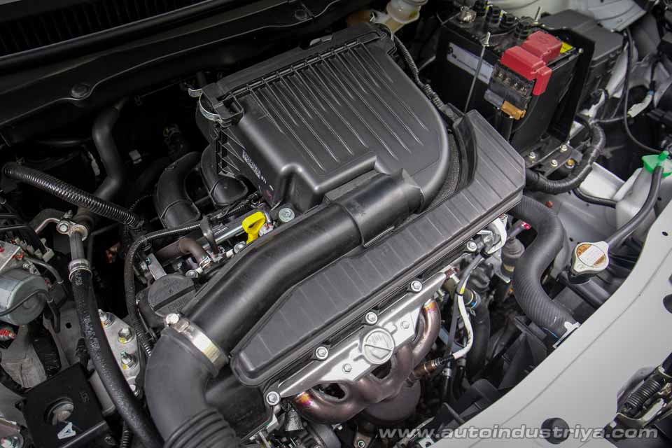 The 1.4L K14B inline-four of the 2016 Suzuki Ciaz