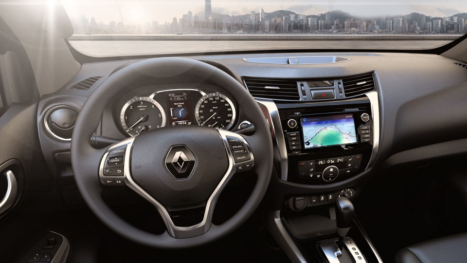 Inside the 2017 Renault Alaskan