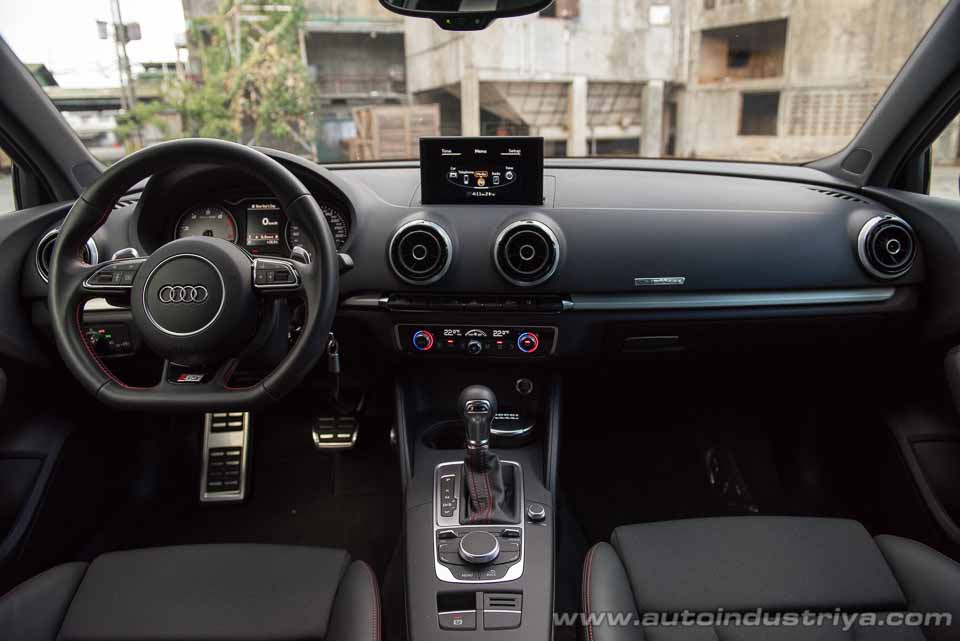 Audi S3 dash