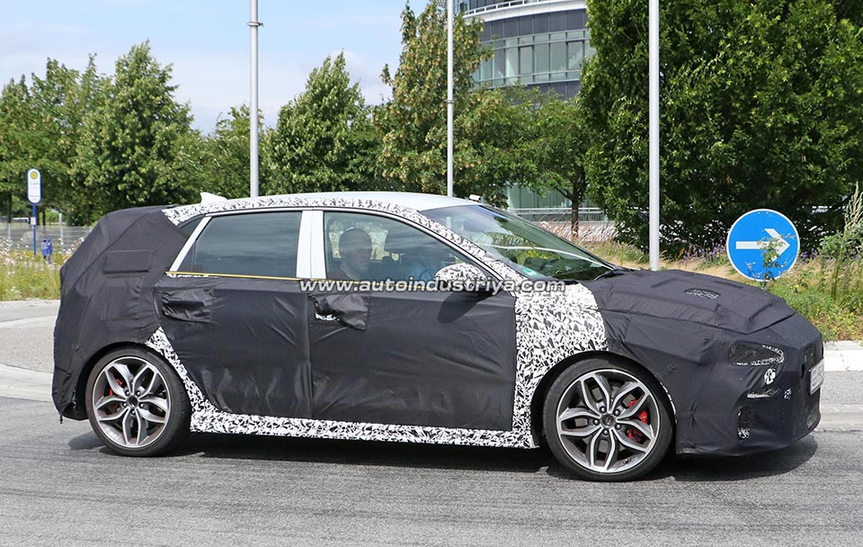 Front quarter of the Hyundai i30 N