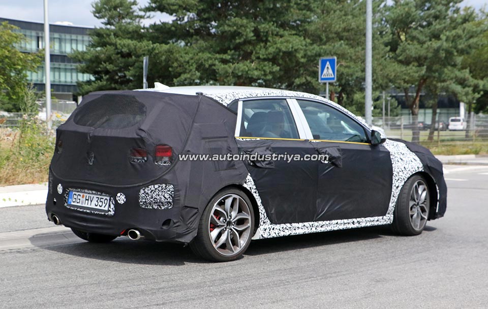 Rear quarter of the Hyundai i30 N