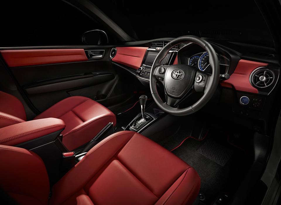 Inside the Corolla Axio 50 Limited
