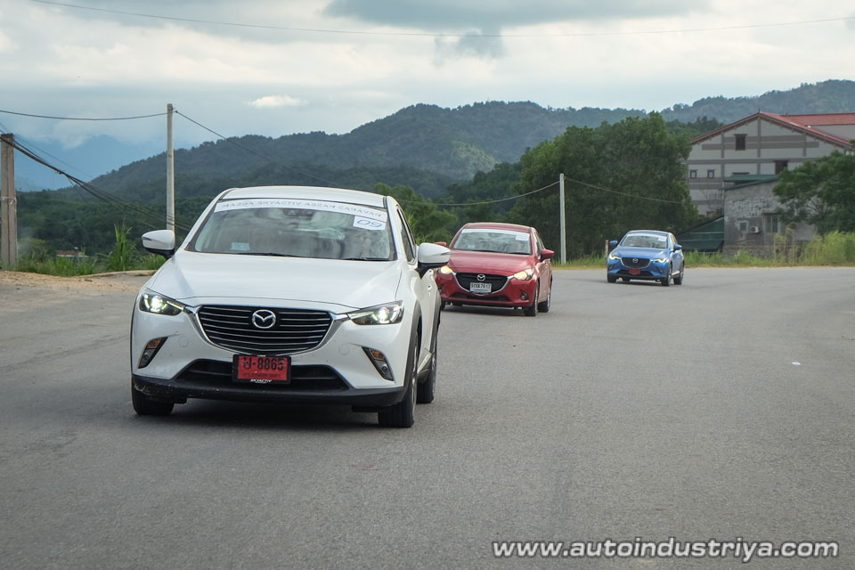 Driving through Laos