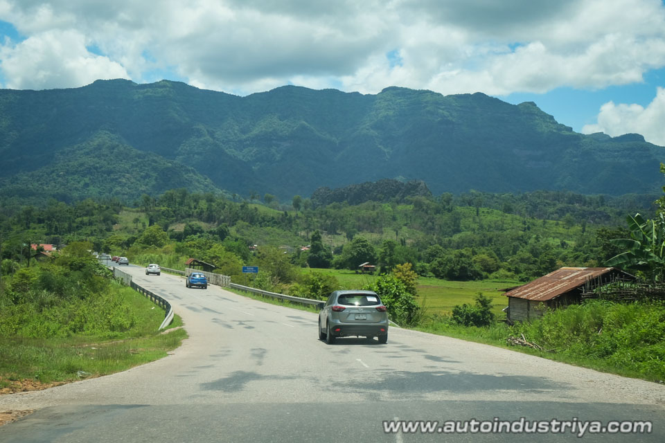 The view from the front