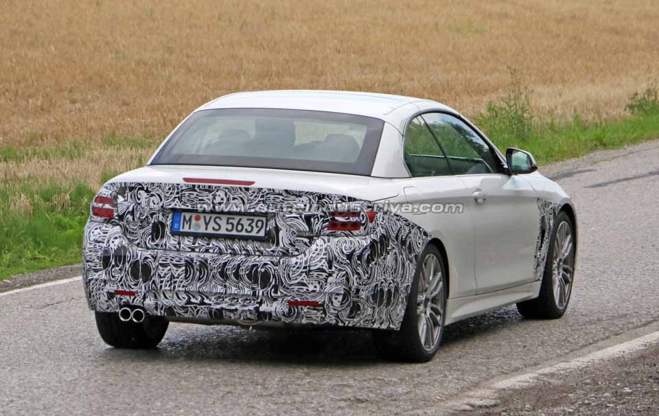 BMW 4 Series LCI rear
