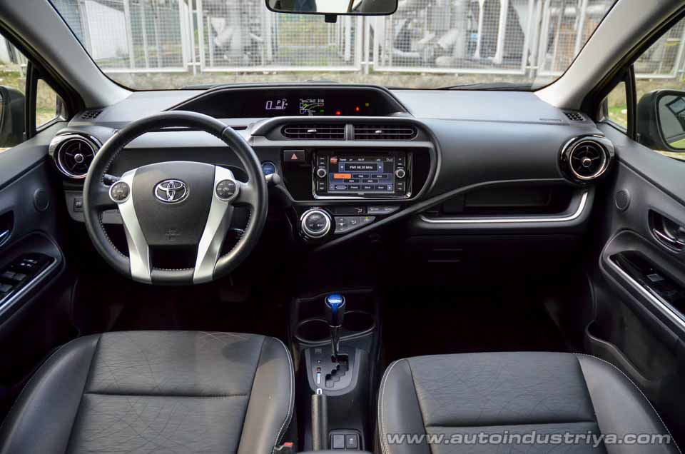 Aboard the 2015 Toyota Prius C