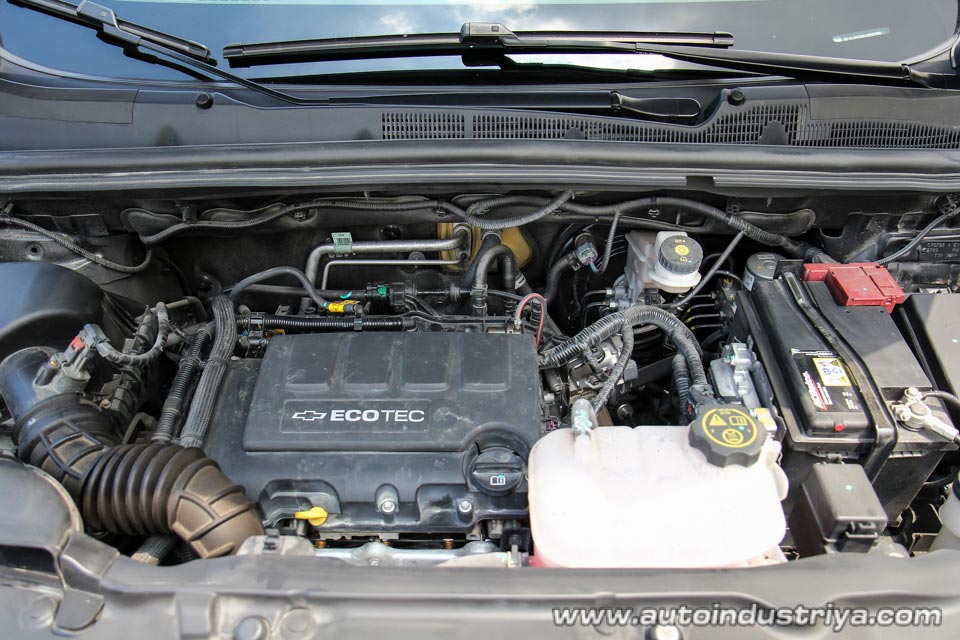 The 1.4-liter EcoTec turbo inline-four