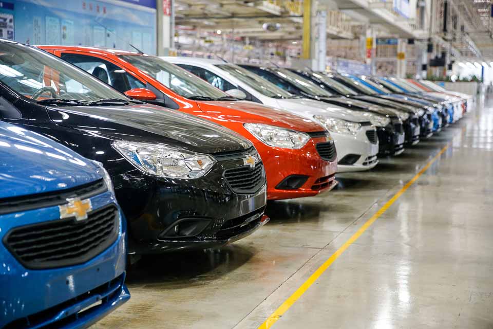 Chevrolet Sail ready for export