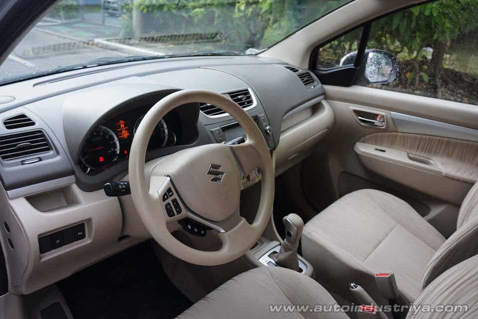 Inside the 2016 Suzuki Ertiga GLX