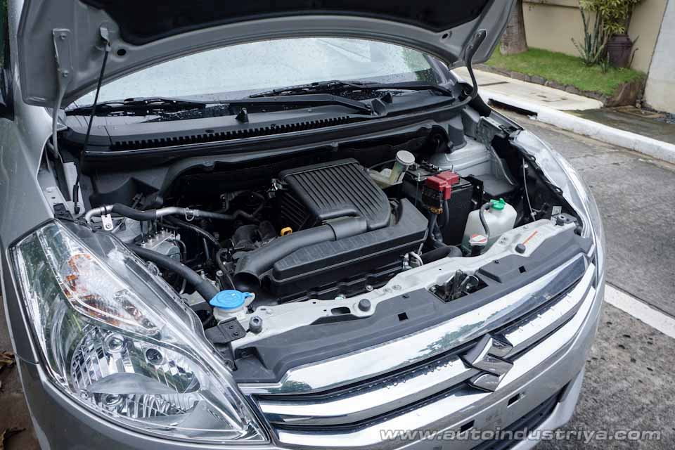 The K14B engine powering the 2016 Suzuki Ertiga 