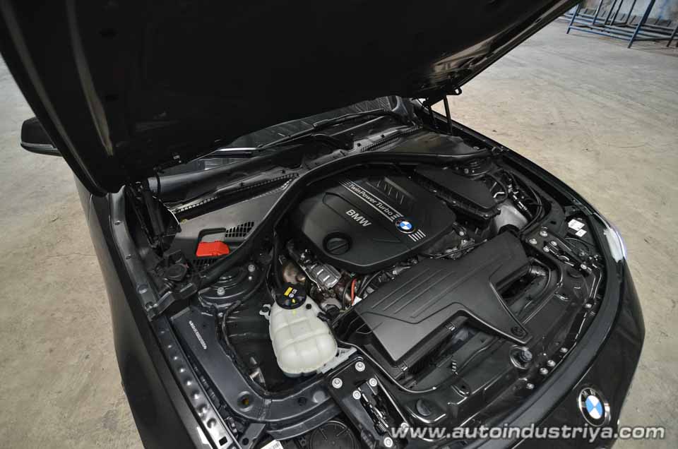 BMW 420d Gran Coupe engine