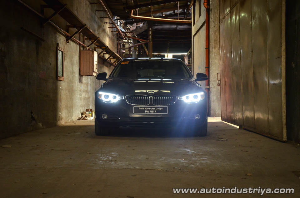 BMW 420d Gran Coupe full front