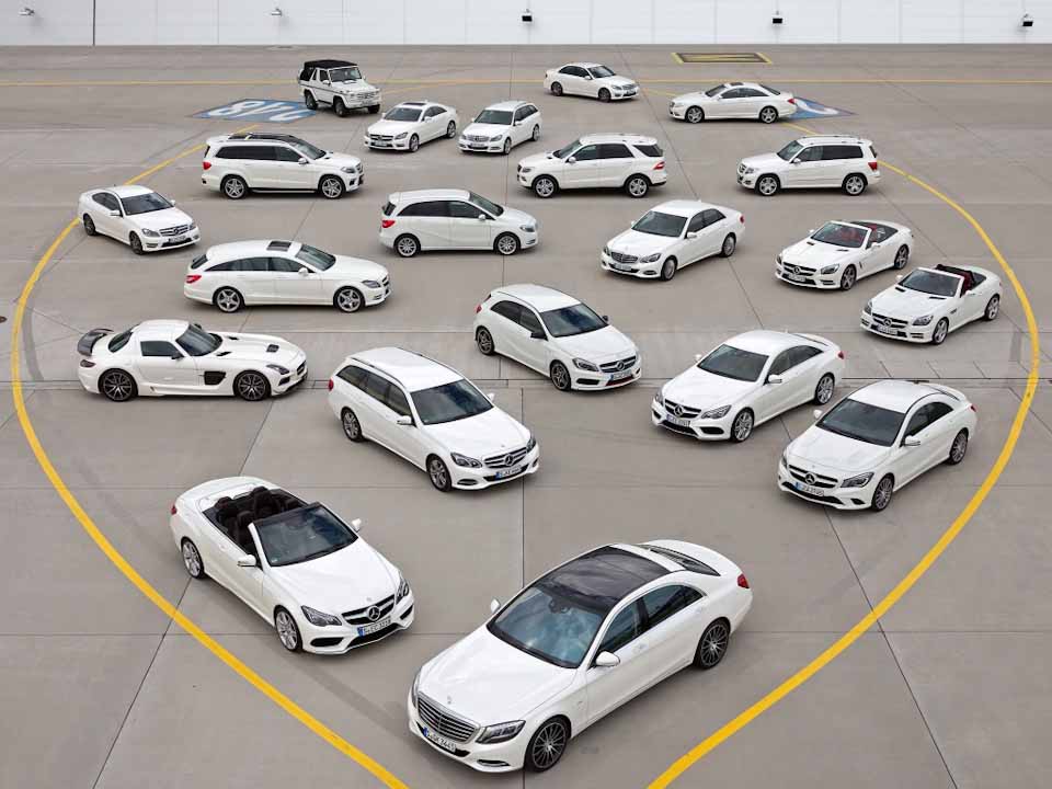 Mercedes-Benz lineup