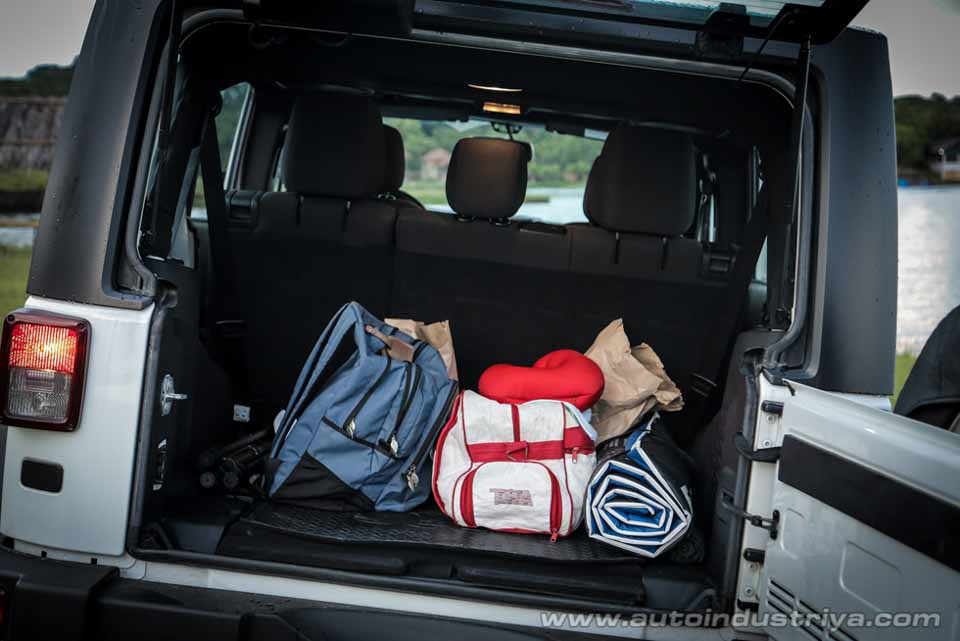 Our luggage with the Jeep Wrangler