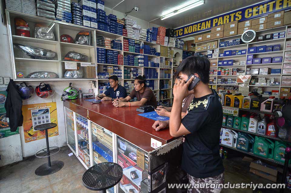 Some shops support each other for parts sourcing